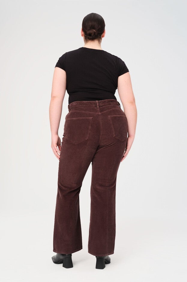 NAO PLUS - HIGH RISE BOOTCUT JEANS | AMERICANO, AMERICANO / Dark Wash, alternate image number 3