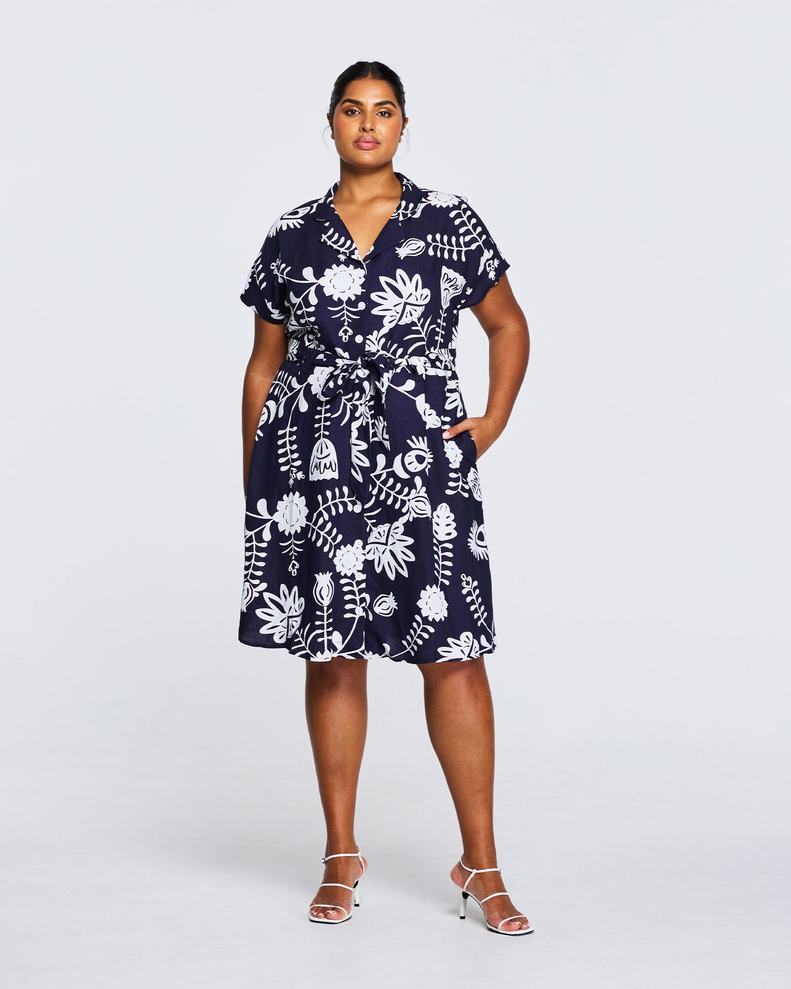 Belize Shirt Dress, , alternate image number 6