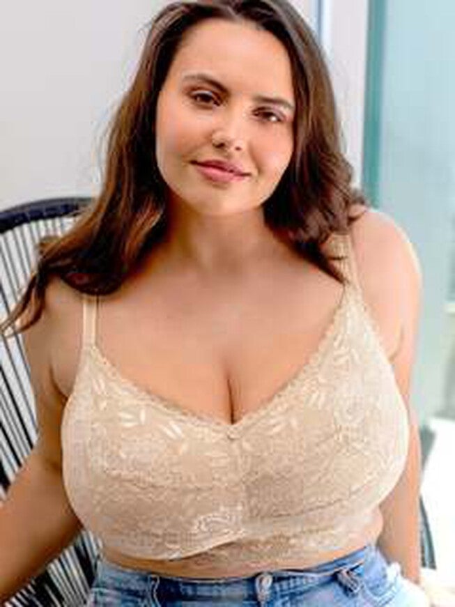 Ultra Curvy Sweetie Bralette, Sei / Mocha, hi-res image number 0
