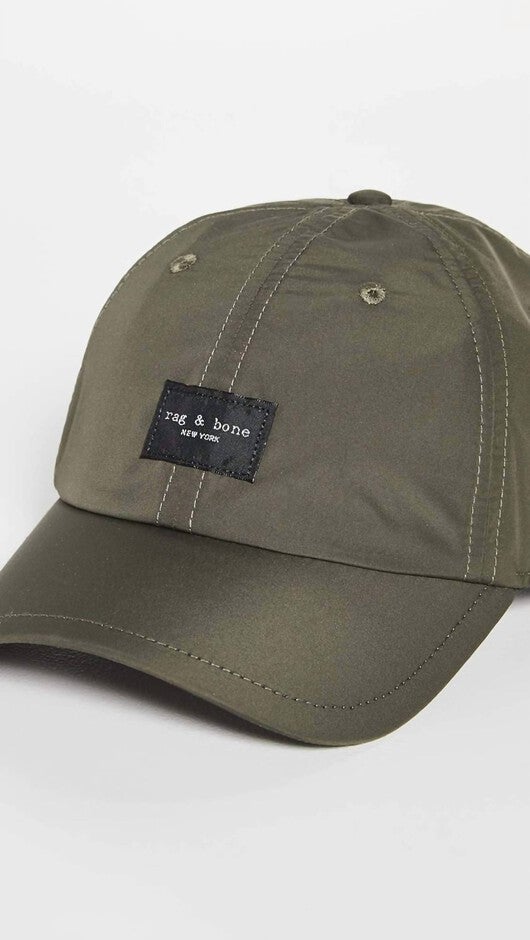 ADDISON UNISEX BASEBALL CAP IN OLIVE, , alternate image number null