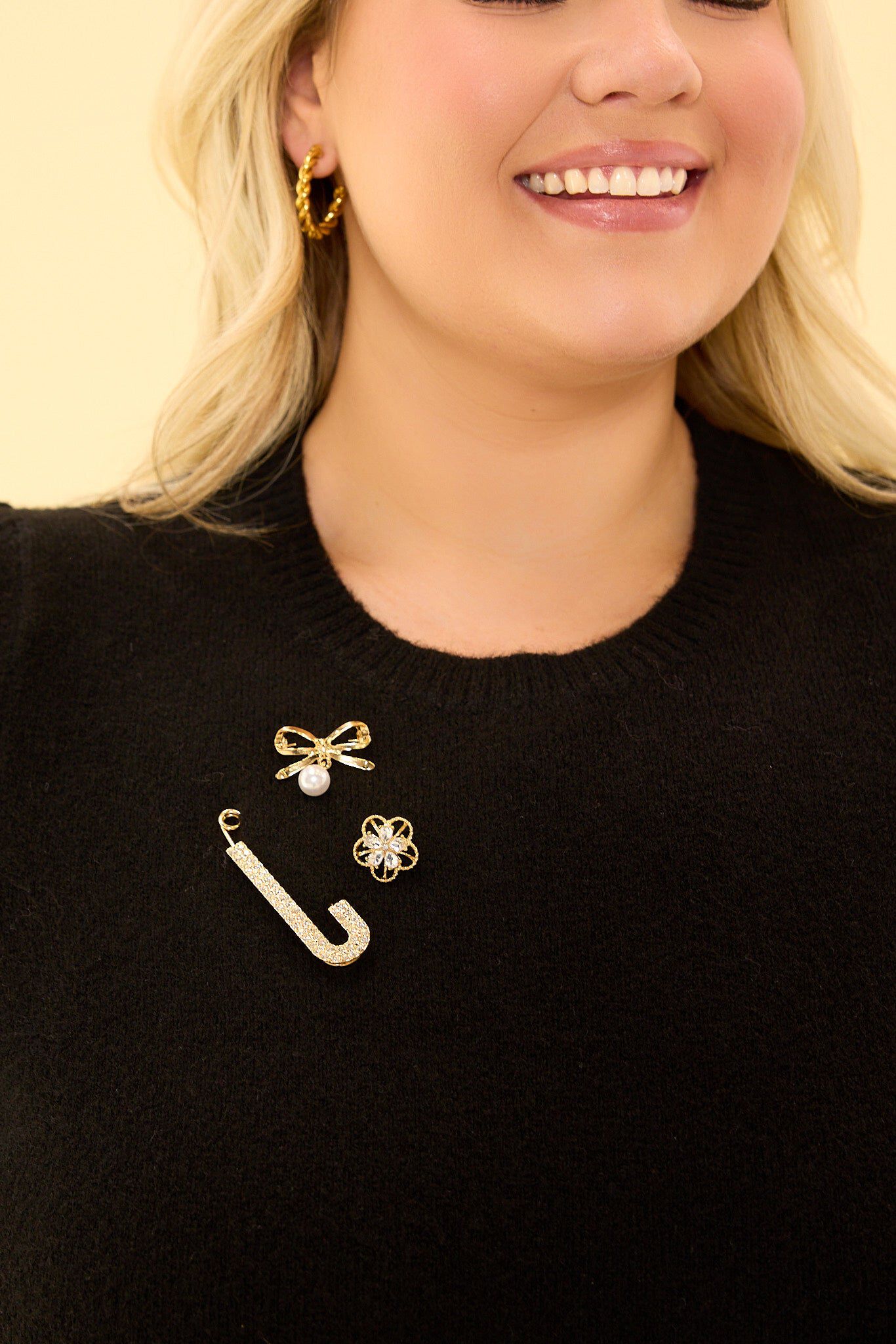 Lila Top, Black / Black, alternate image number 1