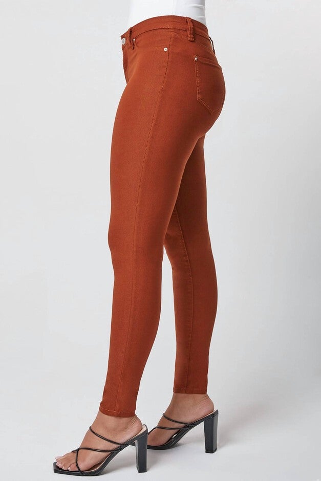 LIVING THE DREAM HYPERSTRETCH DENIM IN COPPER, Copper / Red, hi-res image number 0