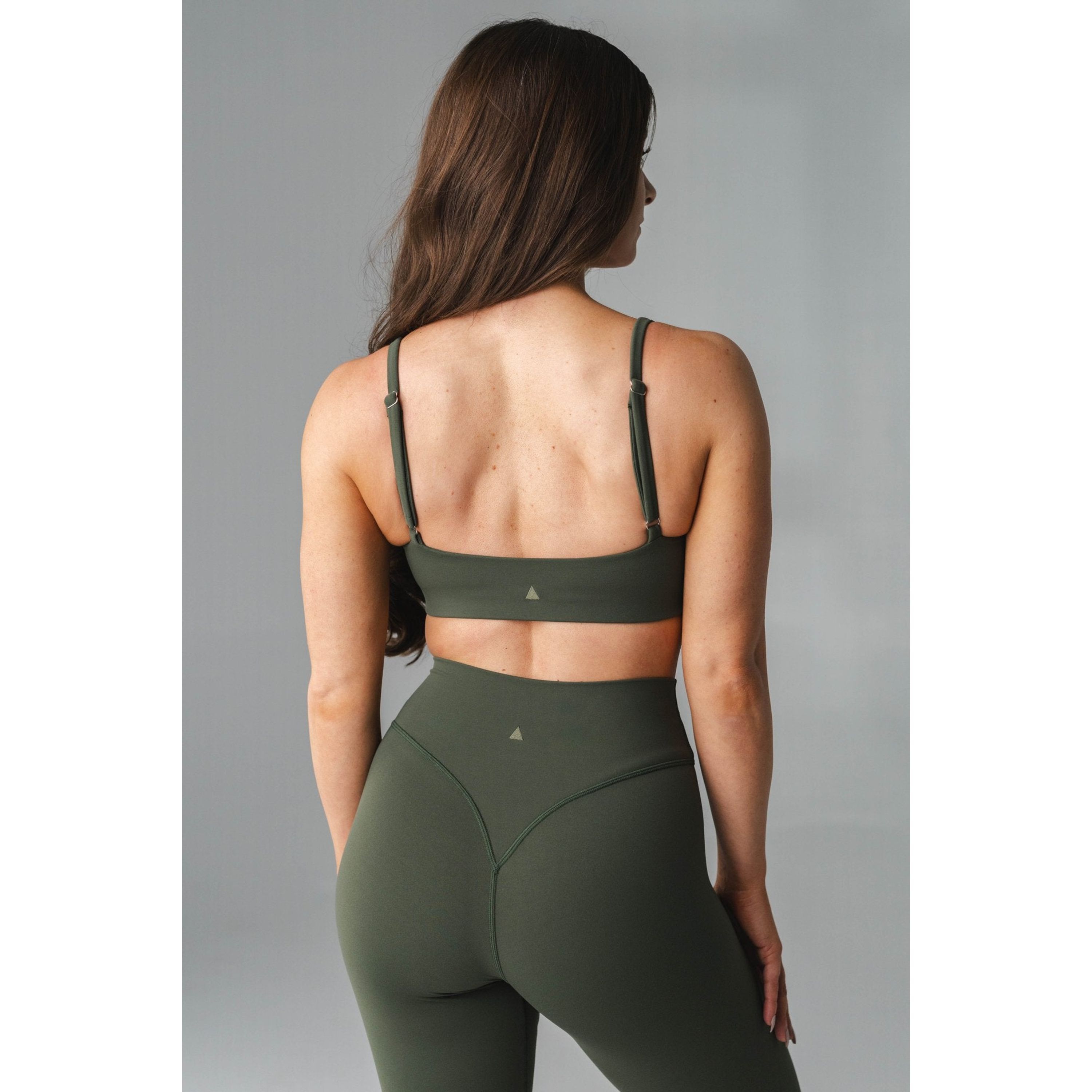 Cloud II Scoop Bra, Olive / Olive Green, alternate image number 1