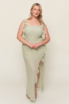 Maria Asymmetrical Lace Dress