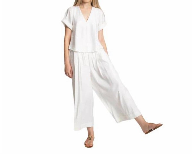 FLARE FIT PANTS, White / White, hi-res image number null