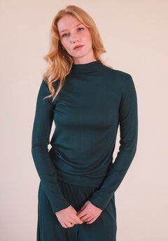 Norma Modal Ribbed Turtleneck