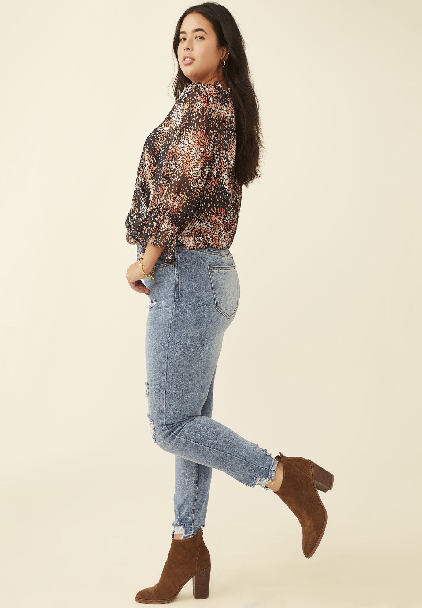 Gretchen Skinny Jean, Medium Wash / Medium Wash, alternate image number 1