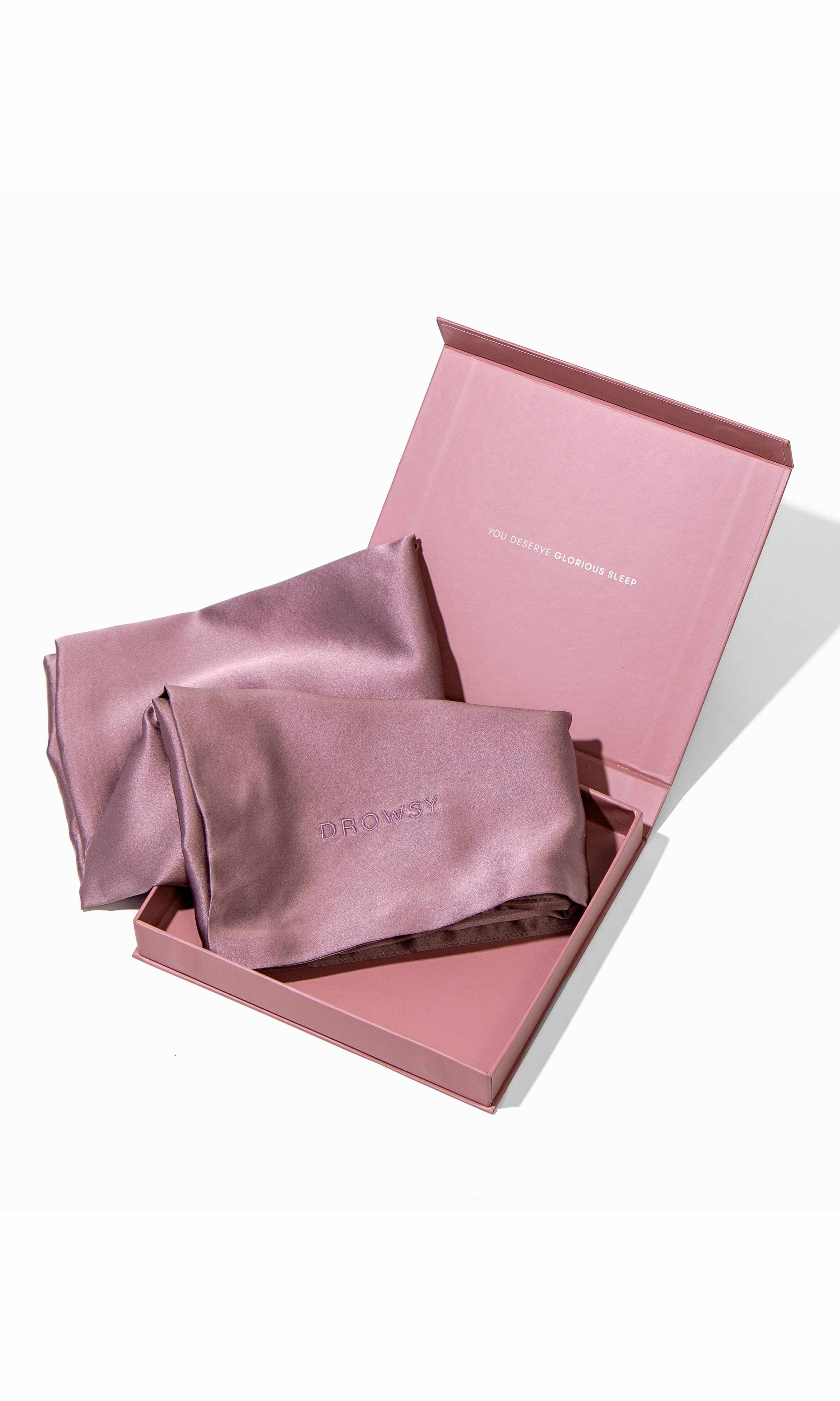 Silk Queen Pillowcase, Damask Rose / Pink, alternate image number 2