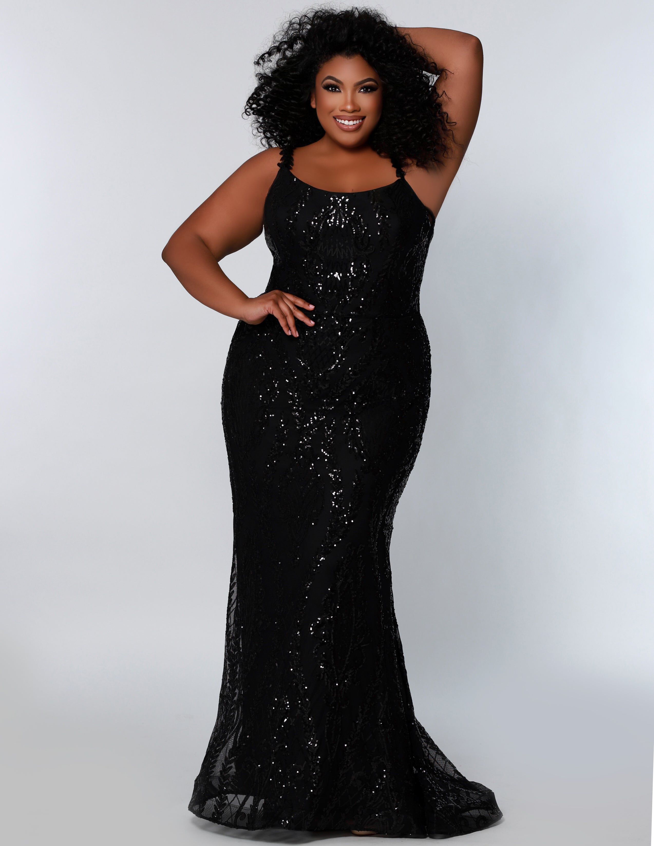 TOP SECRET FORMAL GOWN, Black / Black, hi-res image number 0