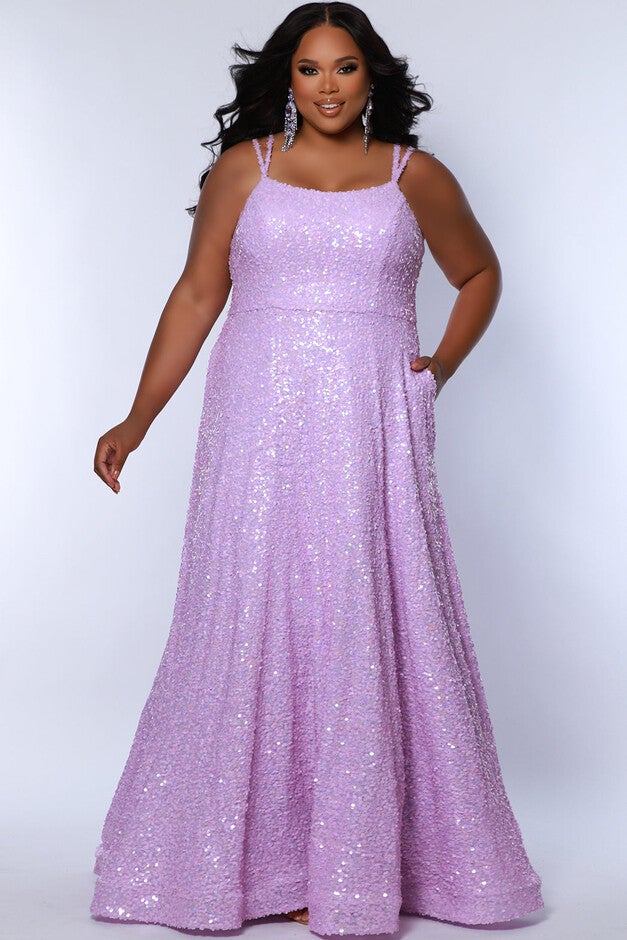 SPRING INTO ACTION FORMAL GOWN, Lilac / Lilac, hi-res image number null