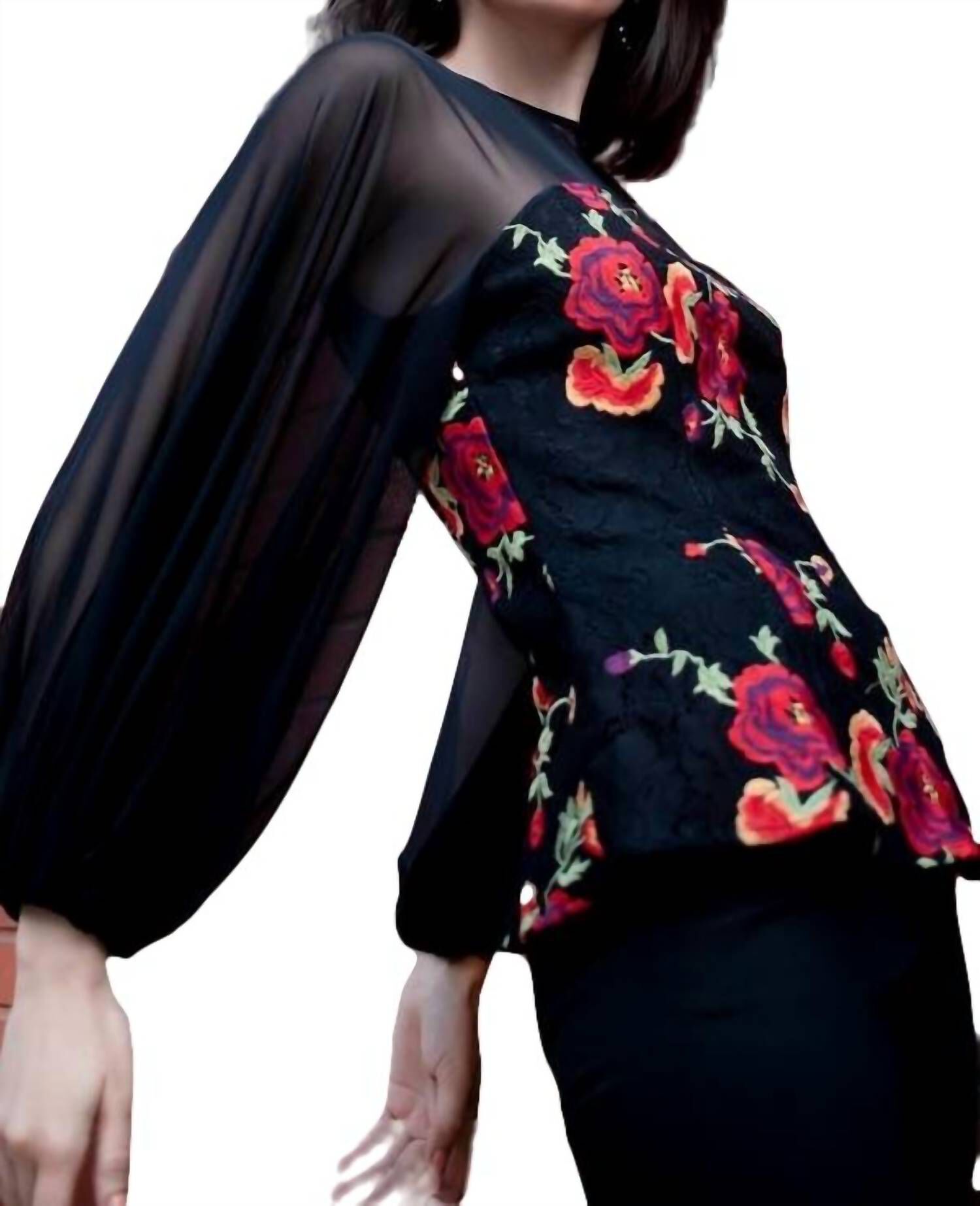 CANDACE TOP IN GYPSY ROSE, , alternate image number 6