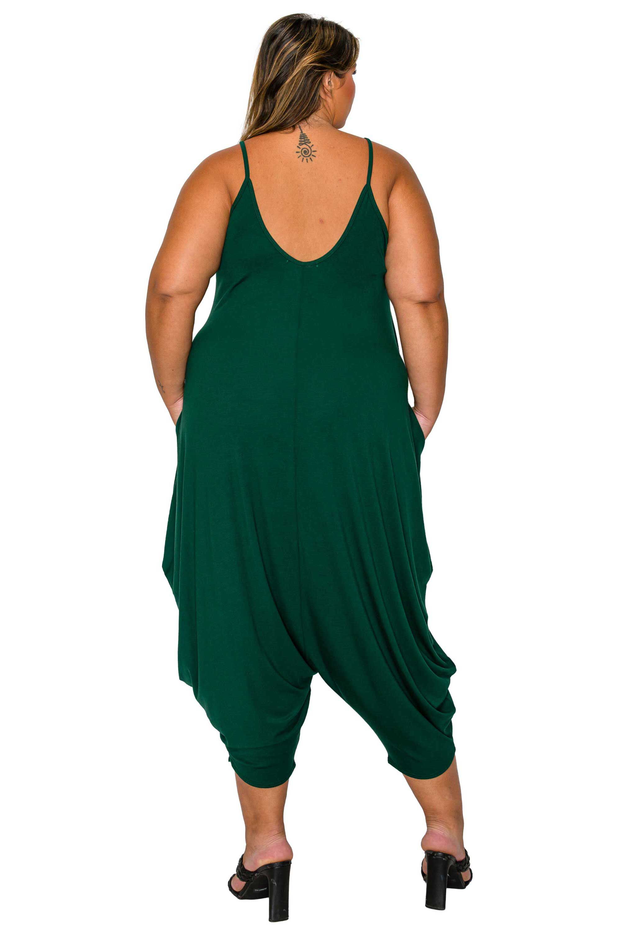 Quinn Pocket Jumpsuit, Hunter Green / Hunter Green, alternate image number 2