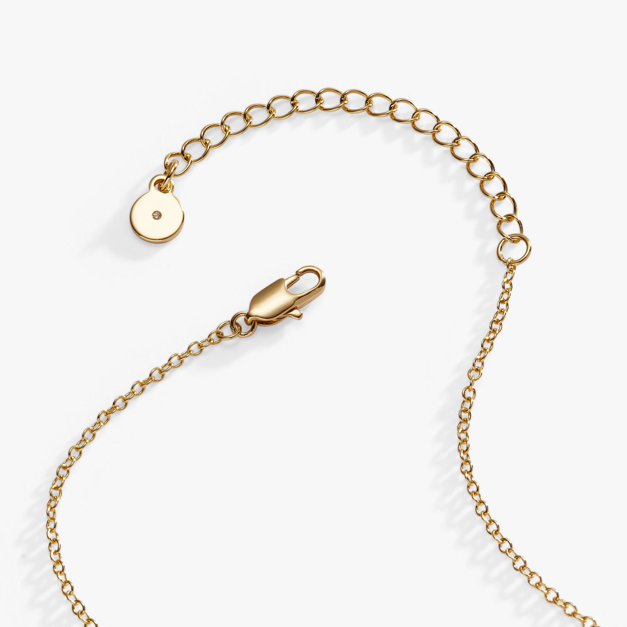 Love and Luck Pendant Necklace, Gold / Gold, alternate image number 3