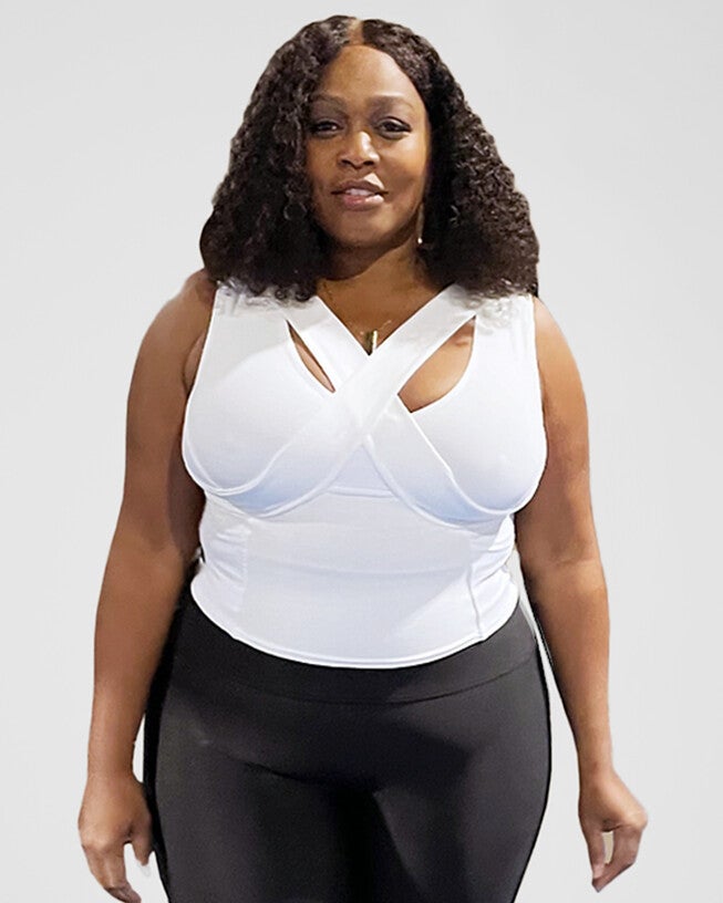 Bra-Free Waist Length Crop, , alternate image number 5