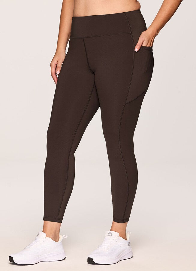 Plus Flow With It Tech Flex Legging, Coffee / Brown, alternate image number null
