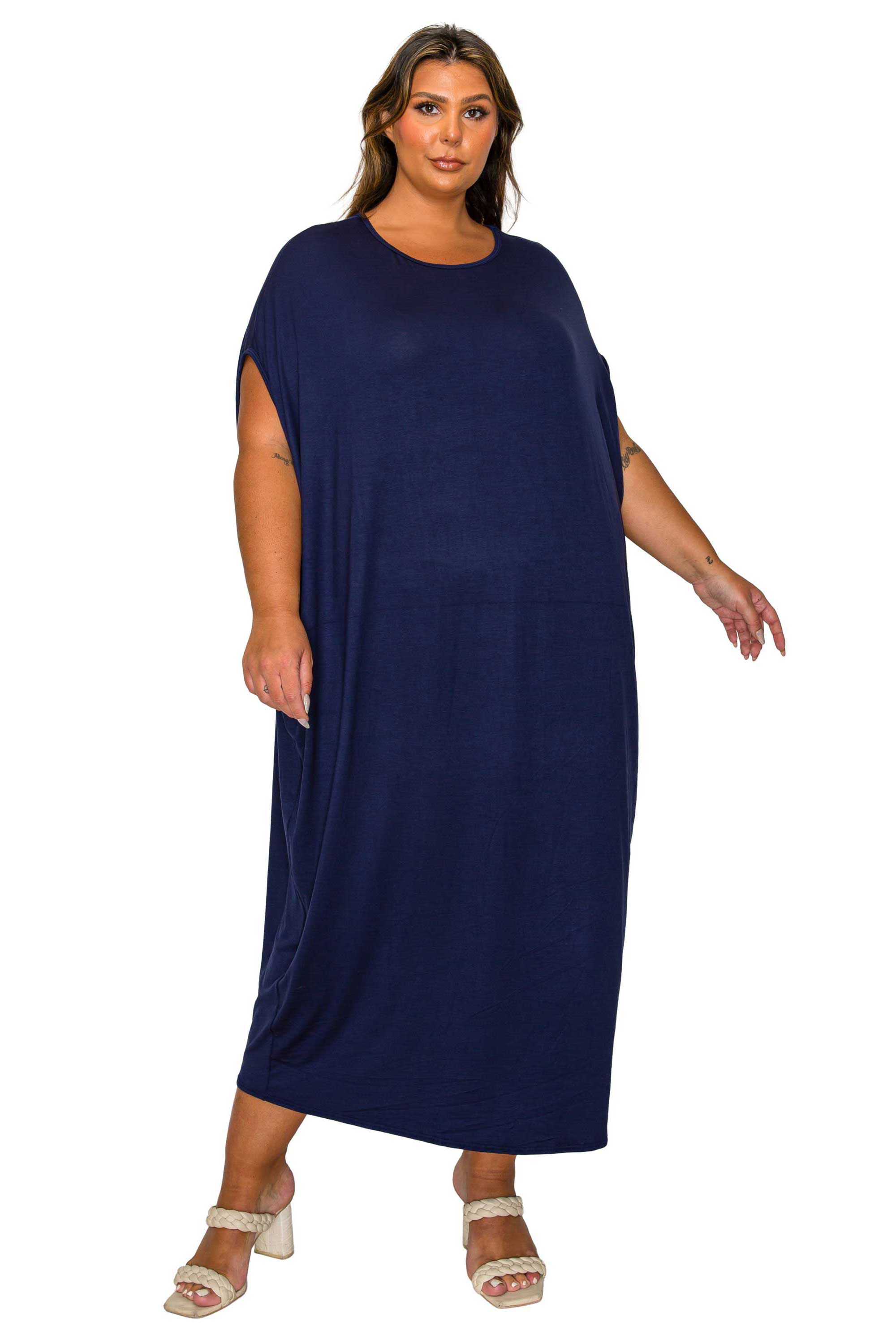 Sasha Kaftan Dress, Navy / Navy, hi-res image number 0