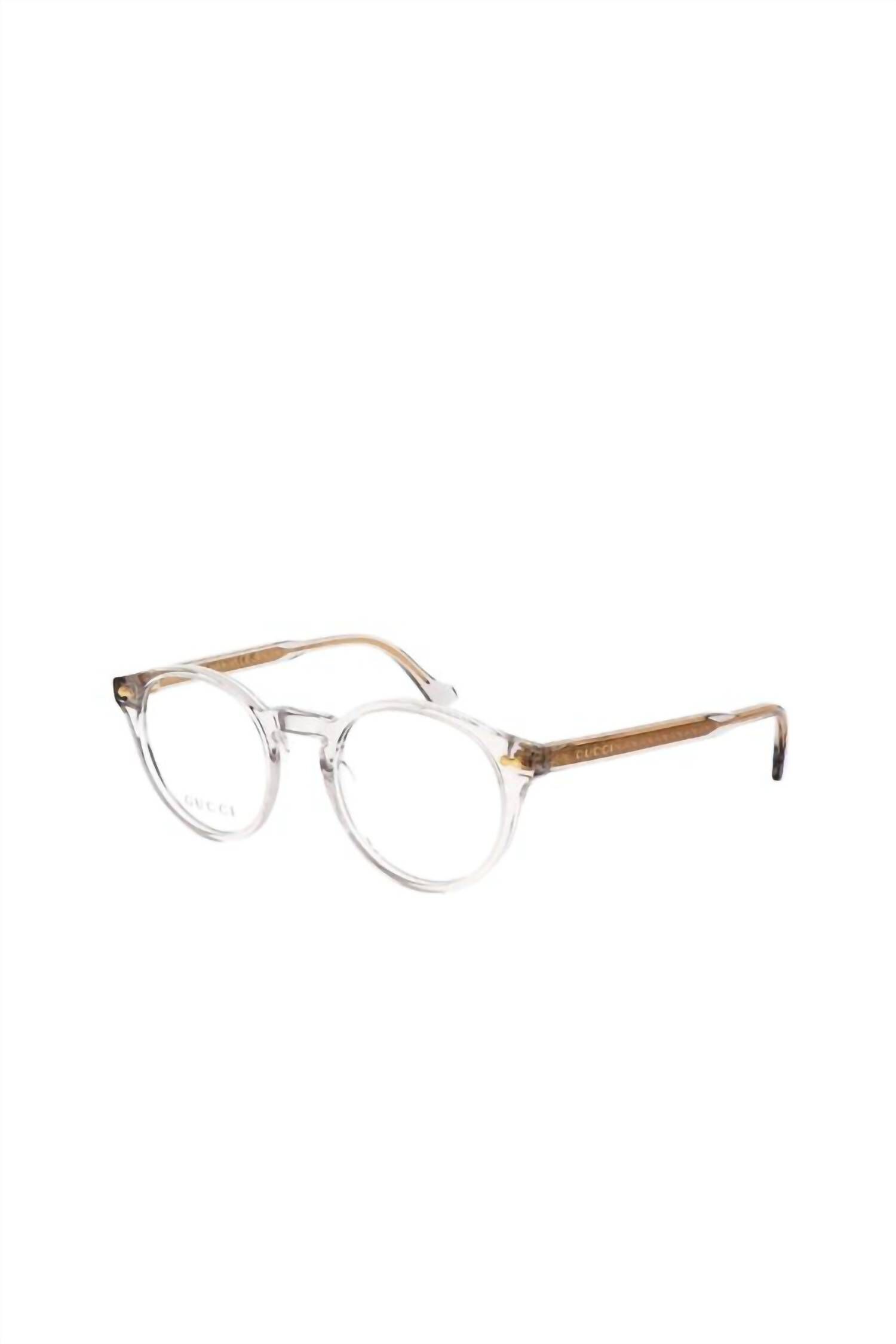 ROUND METAL EYEGLASSES IN GOLD, Gold / Gold, hi-res image number 0