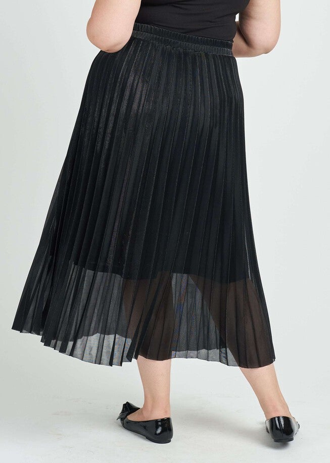Carolyn Pleated Maxi Skirt, , alternate image number null