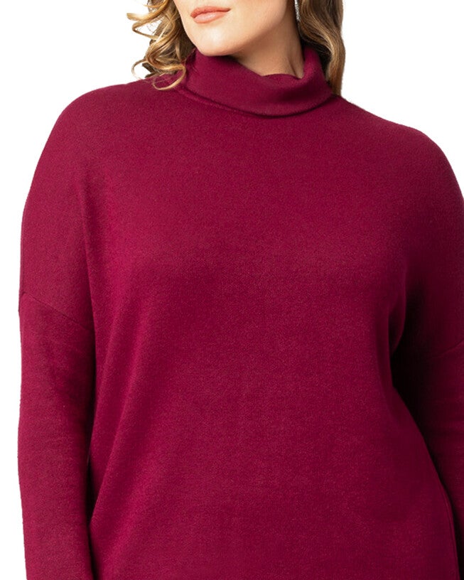 Paris Turtleneck Tunic Sweater, , alternate image number 5