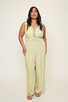 Jamie Tie Front Jumpsuit