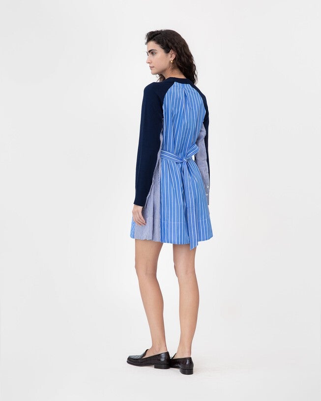 Lorraine Dress, Maritime BlueCerulean Blue Multi / Royal Blue, alternate image number 3