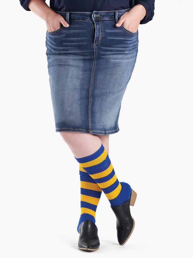 Denim Skirt, EVE / Medium Wash, hi-res image number null