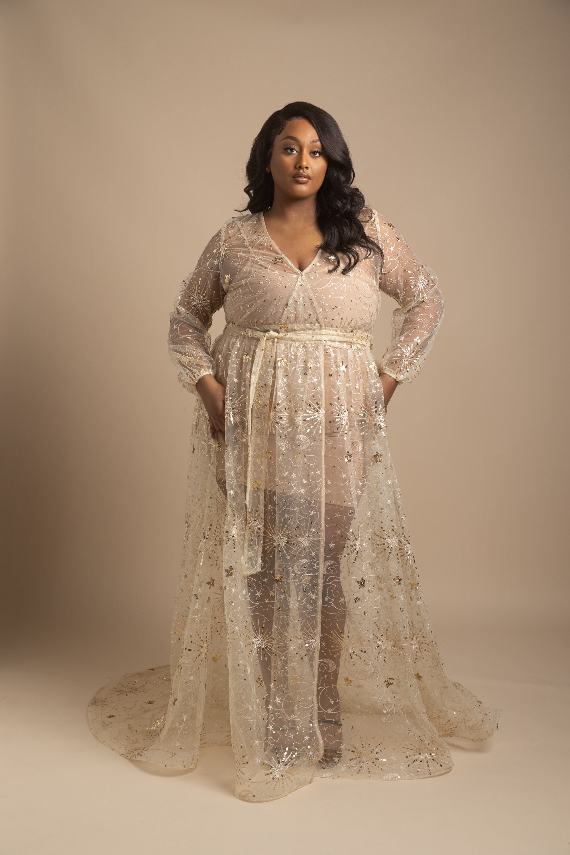 Astra Dress Petite, Champagne / Gold, hi-res image number 0