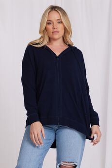 Cashmere Zip Hoodie