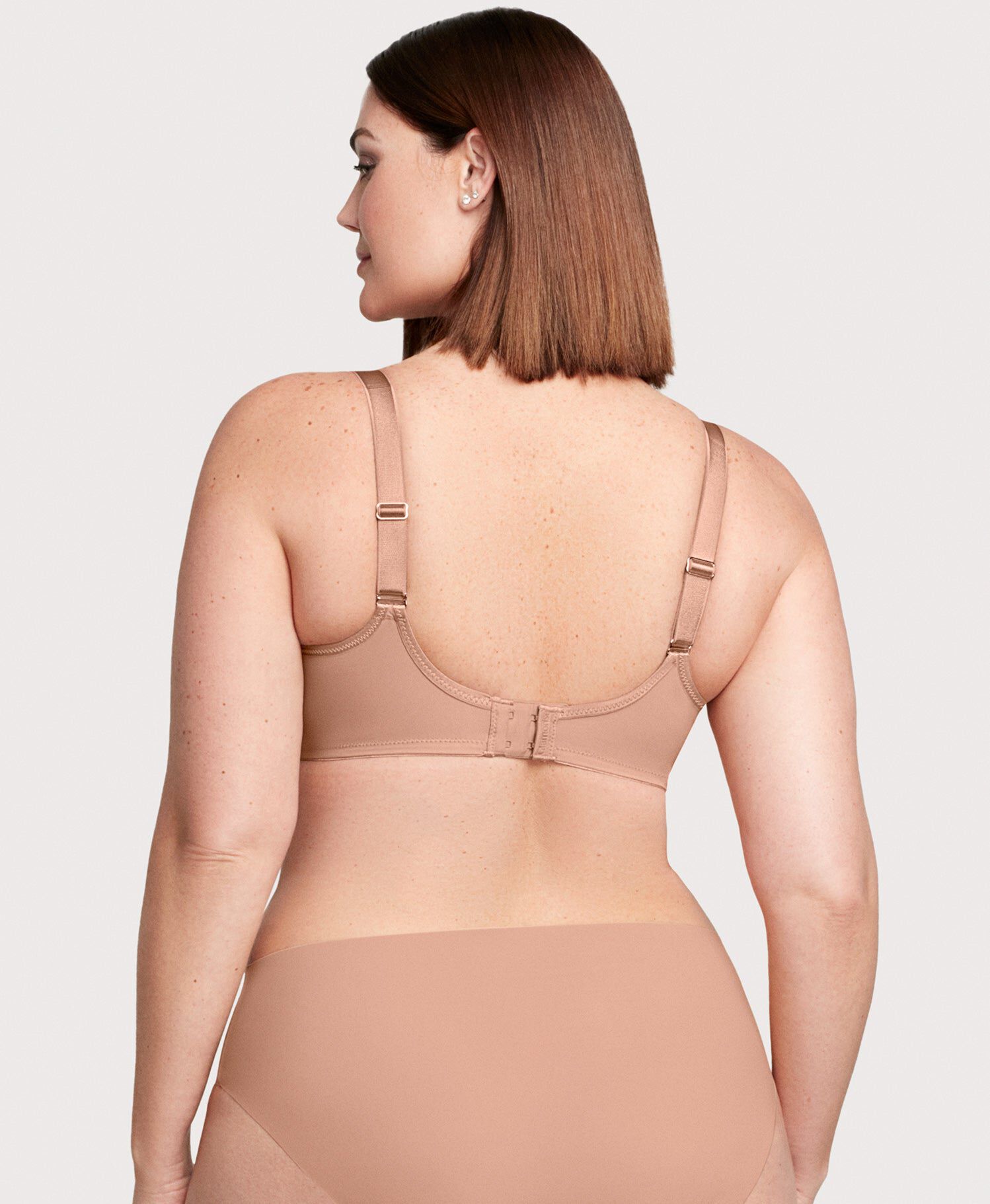 Lace Comfort WonderWire Bra, Cappuccino / Taupe, alternate image number 2