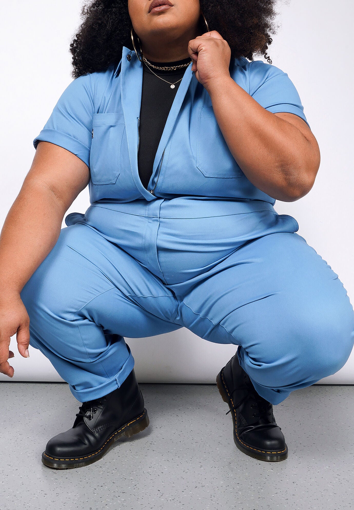 The Essential Coverall, BLUE SKY / Cornflower Blue, alternate image number 3