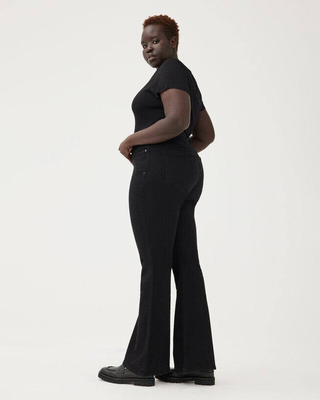 MIA PLUS - FLARE JEANS | WELL, WELL / Black, alternate image number 1