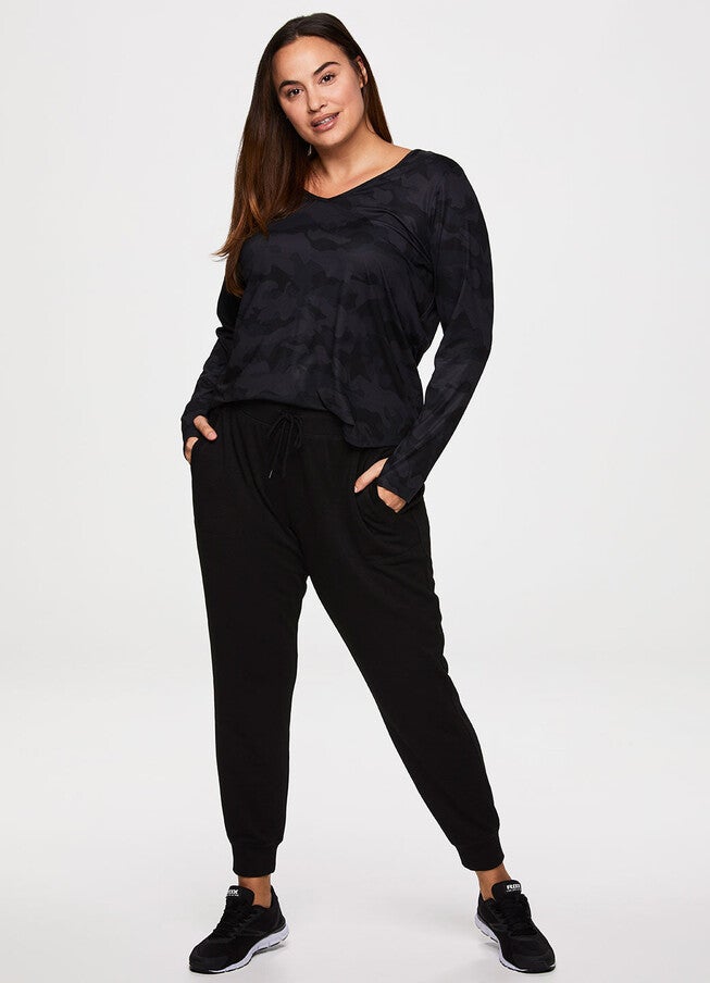 Plus Prime Everyday Jogger, Black / Black, alternate image number 4