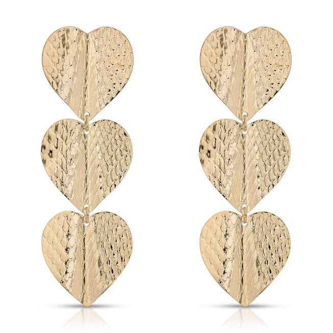 Medium Heathrow Earrings Gold, Gold / Gold, hi-res image number null