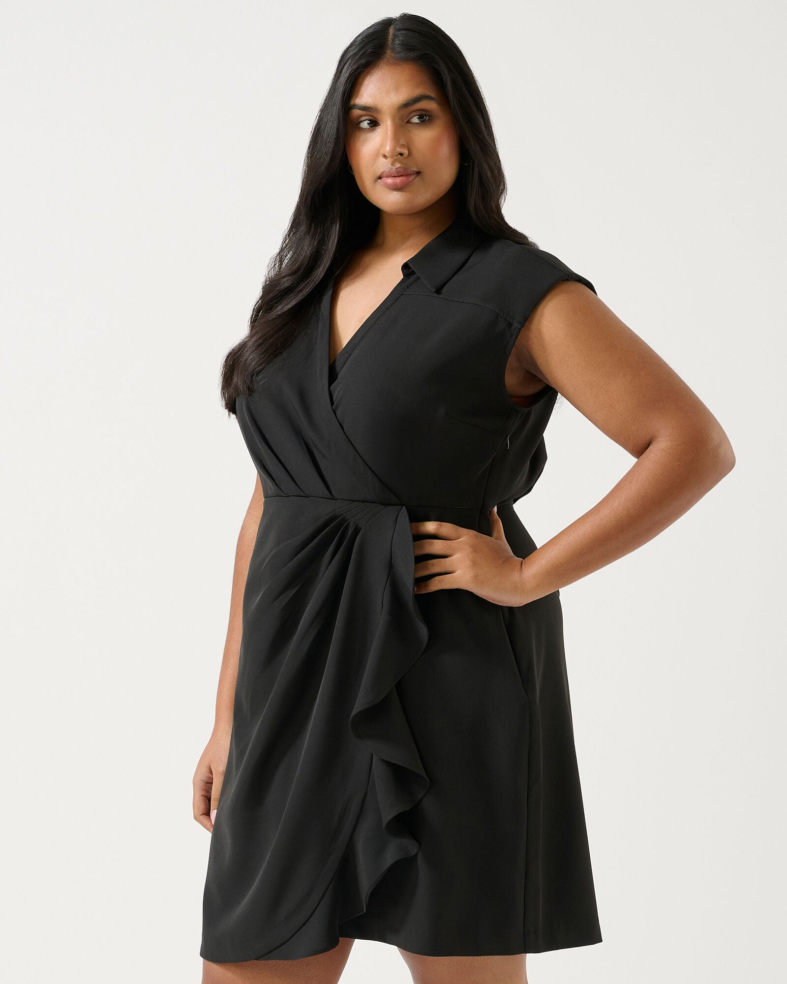 Desert Rose Dress, Black / Black, alternate image number 3