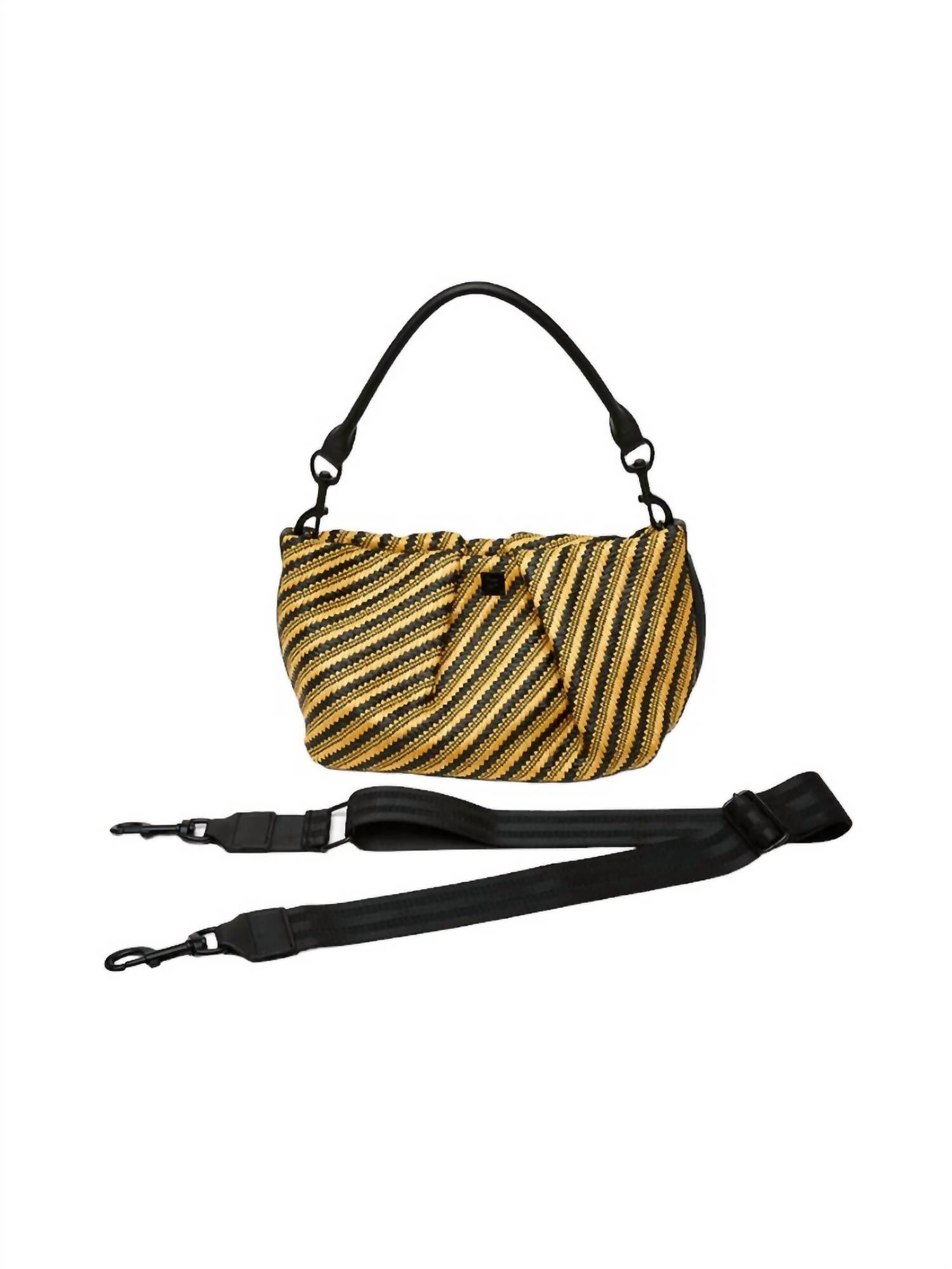 Savannah Diagonal Stripe, Dune Raffia Stripe / Brown, alternate image number 2