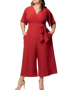 Evelyn Cropped Jumpsuit