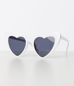 White Heart Sunglasses