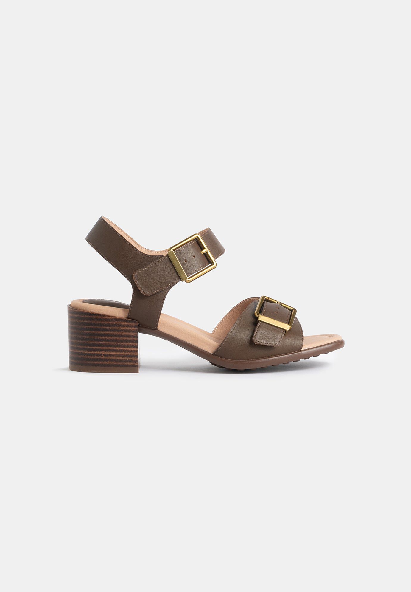 Emma Block Heel Sandals, Espresso / Brown, hi-res image number 0