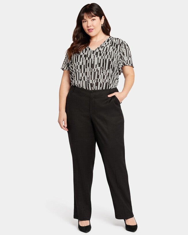 MARILYN TROUSER, Black / Black, hi-res image number 0
