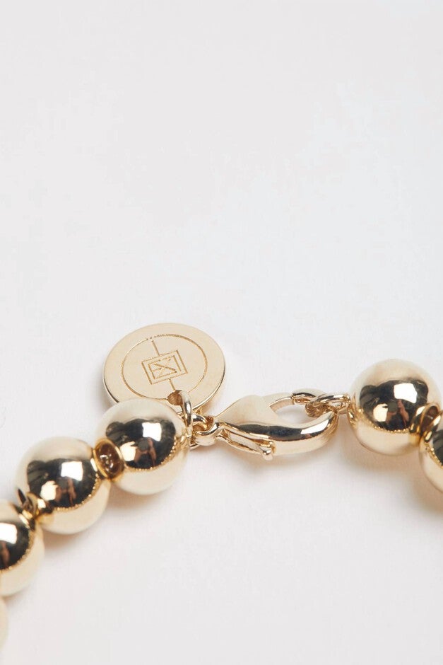MEDIUM BALL BRACELET IN GOLD, , alternate image number null