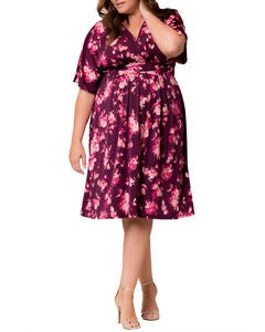 GIA FLOWY MIDI DRESS