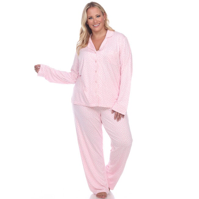 Long Sleeve Pajama Set, Pink / Pink, hi-res image number 0