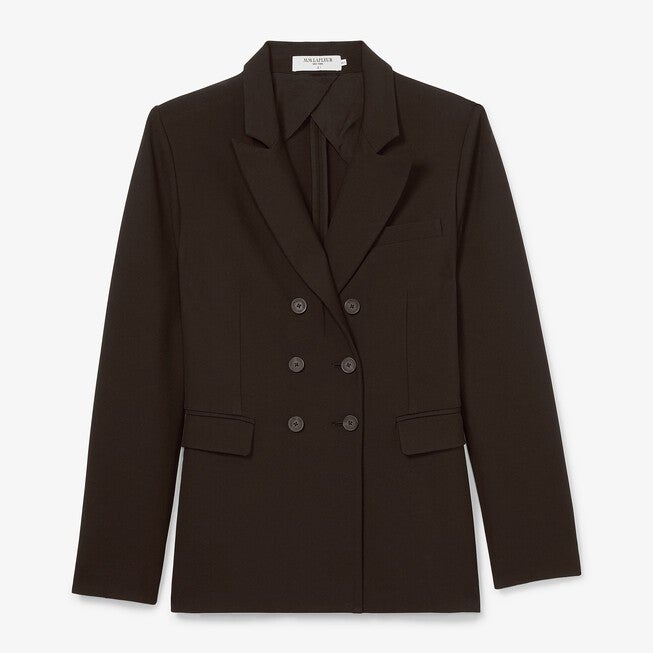 Kati Jacket - Flex Suiting, Black / Black, alternate image number 4