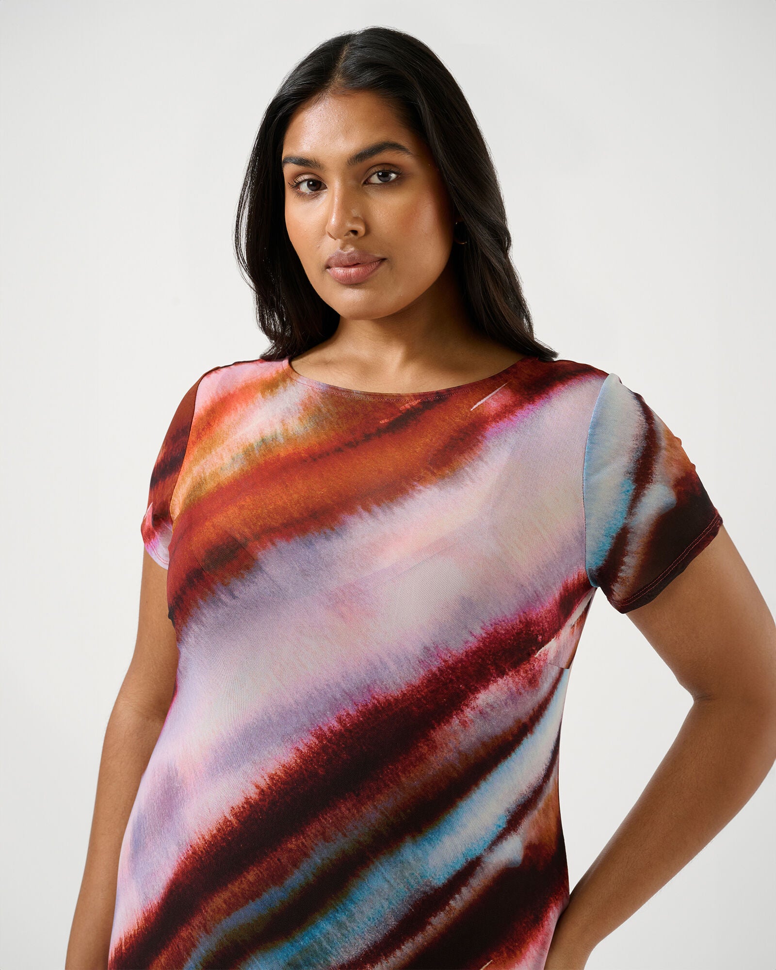 Sunshine Radiant Dress, Print / Pink, alternate image number 2