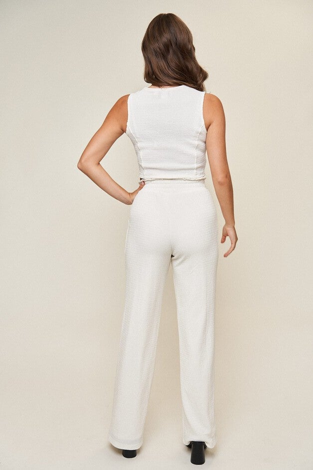 Marielle Vest, Cream / Ivory, alternate image number 4