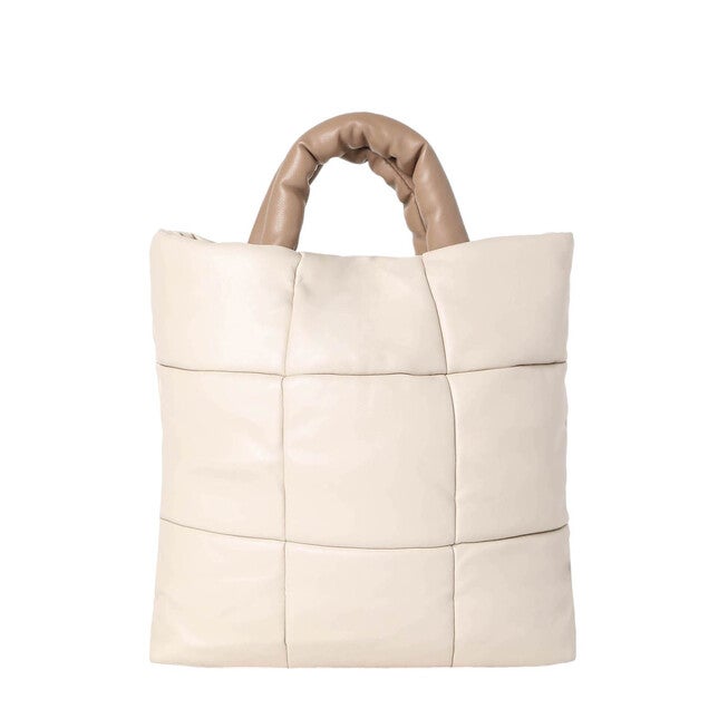 Haute Sauce Women's Puffer Shoulder Bag, White / White, hi-res image number 0