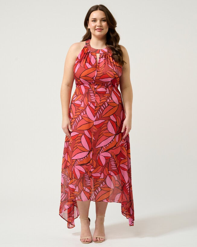 Aster Dress, Print / Purple, hi-res image number null