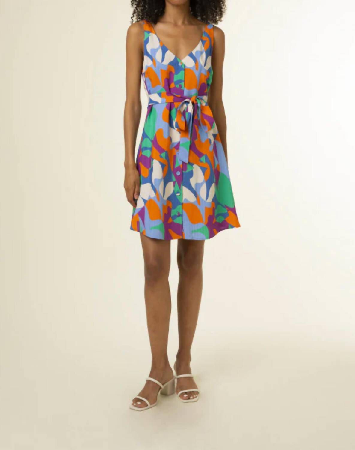 ELORA DRESS IN CARNIVAL, Carnival / Pink, hi-res image number 0