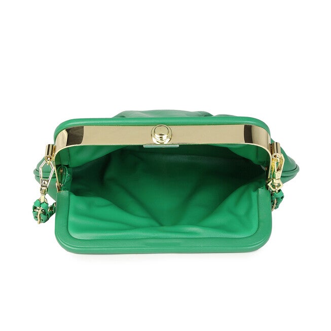 Haute Sauce Women's Pouch Clutch Bag, Forest Green / Forest Green, alternate image number 4