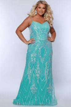 SUGAR CRUSH TRUMPET GOWN